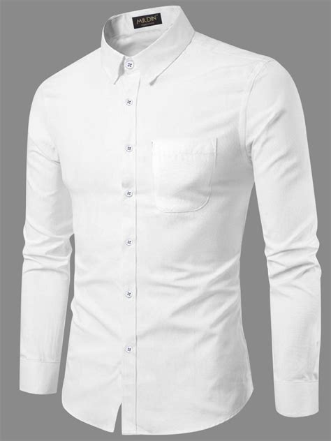 Formal Shirts Slim Fit Men