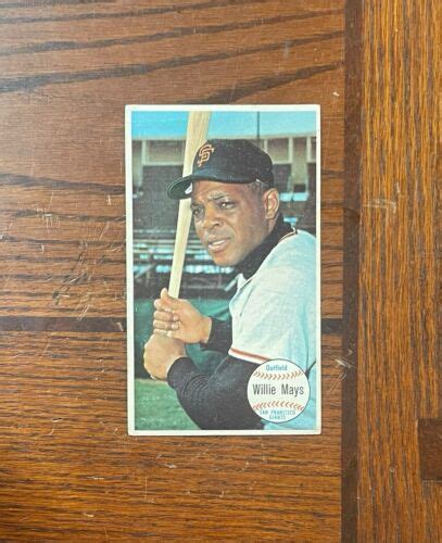 1964 Topps Giants 51 Willie Mays SP RARE HIGH HOF SF GIANTS HALL