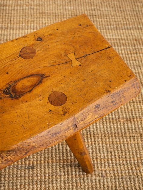 Live Edge Knotty Pine Coffee Table For Sale At 1stdibs