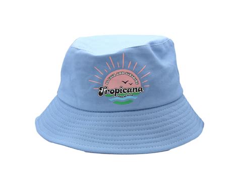 Bucket Hat Tropicana Groovy Blue Tropicana Tropicana Collection