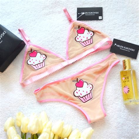 Lingerie Cupcake Etsy