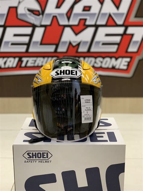 Shoei Jstream Polaris Yellow Tokan Helmet