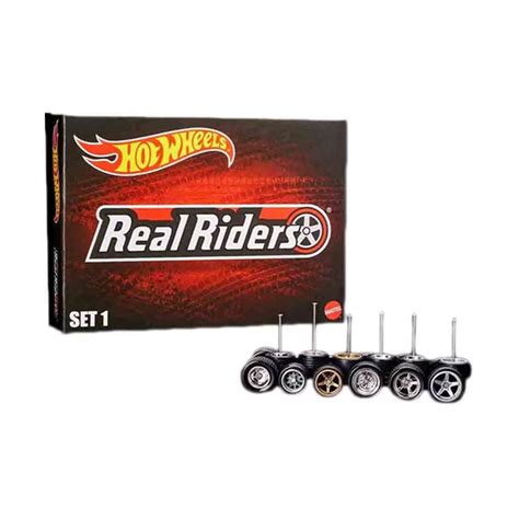 Hot Wheels RLC Exclusive Real Riders Wheels Pack Set AmericanHot Wheels RLC Exclusive Real