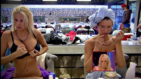 Naked Rhian Sugden In Celebrity Big Brother
