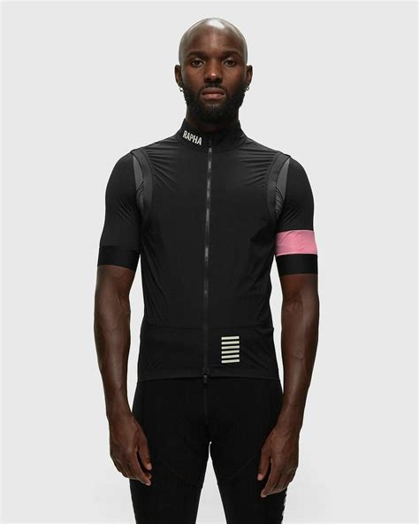 Rapha Pro Team Lightweight Gilet Black Mens Jerseys Rapha