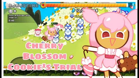 Cookie Run Ovenbreak Cherry Blossom Cookie S Trial Youtube