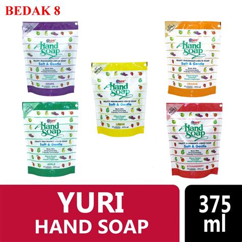 Jual Yuri Hand Soap Ml Refill Sabun Cuci Tangan Yuri Pouch Ml