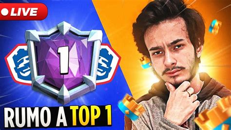 PUSH BRABO NO TOP GLOBAL 7700 TROFÉUS RUMO A TOP 1 CLASH ROYALE