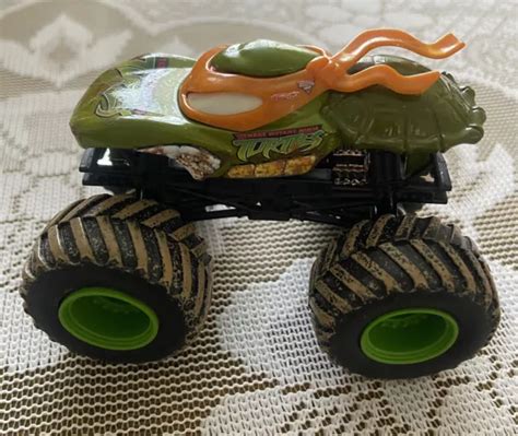 Hot Wheels Monster Jam Teenage Mutant Ninja Turtles Monster Truck Picclick Au