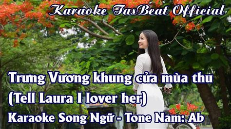 Karaoke Song Ng Tr Ng V Ng Khung C A M A Thu Tone Nam Tas Beat