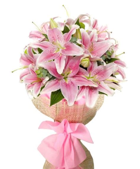 Pretty in Pink Stargazer Bouquet - Send Lilies Manila Delivery