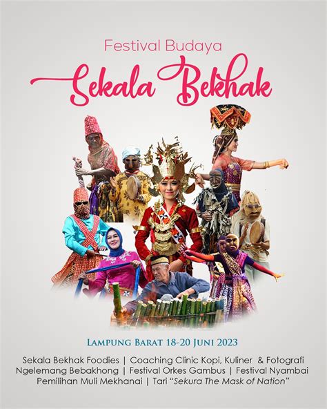 Menikmati Keunikan Budaya Topeng Sekura Di Festival Budaya Sekala