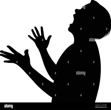 a crazy woman head silhouette vector Stock Vector Image & Art - Alamy