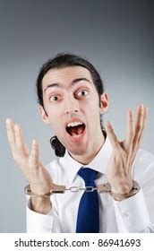 Businessman Handcuffed His Crimes Stock Photo 86941693 Shutterstock