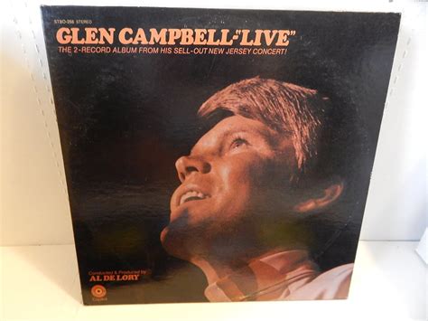Glen Campbell Live The 2 Record Album From His Sell Out