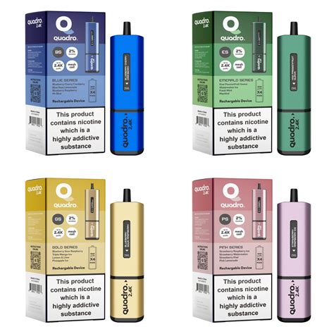 Quadro 4 In 1 2 4k Disposable Pod Device 20mg Uk Vape Store E Cig