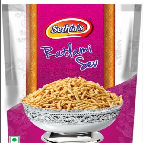 Besan Masala Salted Sethia S Ratlami Sev Packaging Size 200g