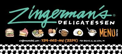 Printable or PDF Menus - Zingerman's Deli