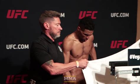 MMA Fighter Kevin Lee Naked During Weigh In Spycamfromguys Hidden