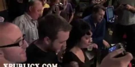 Bound Busty Brunette Fucked In Bar Tnaflix