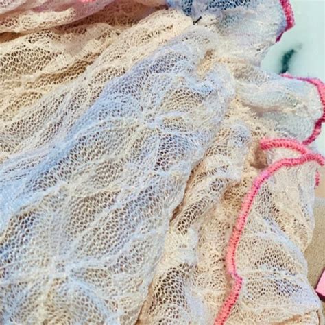 Depop Payments Only Sandy Liang Lace Peach Nude Depop