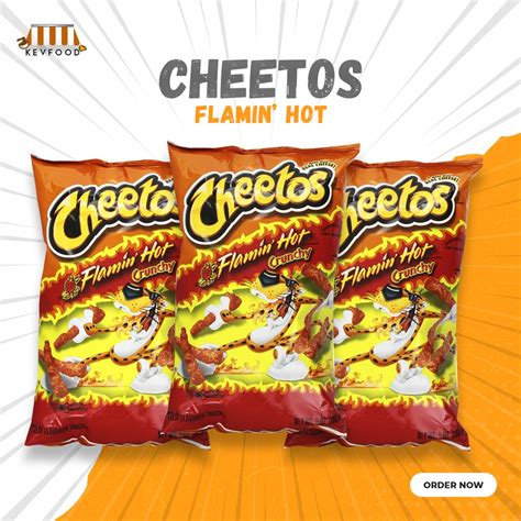 Jual Snack Cheetos Crunchy Flamin Hot Cheese Flavored G Shopee Indonesia