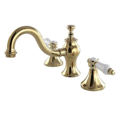 Kingston Brass Bel Air Widespread Bathroom Faucet With Drain Assembly