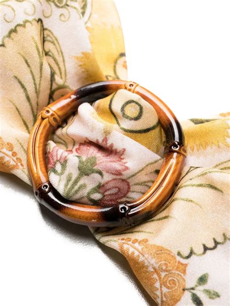 Zimmermann Patterned Bikini Set In Neutrals ModeSens