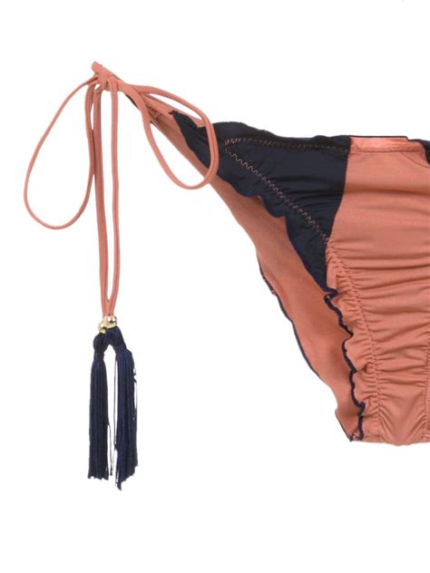 Brigitte Triangle Top Bikini Set Yellow FARFETCH