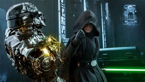 Pre Order Hot Toys The Mandalorian Luke Skywalker Deluxe Version 1 6th Scale Collectible