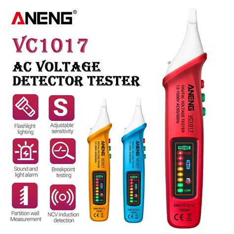 Aneng Vc Detector De Voltaje De Ca Medidor De V V Bol Grafo