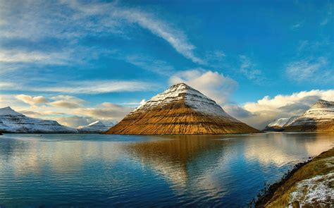 Wallpaper Laut Danau Air Alam Refleksi Langit Salju Musim