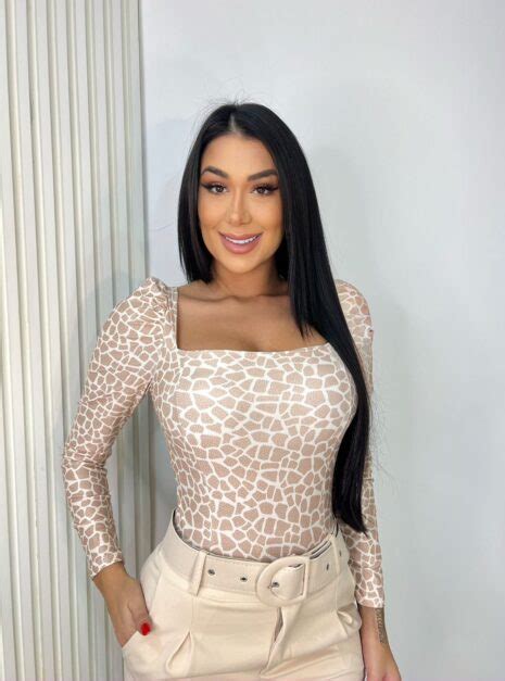 Body Manga Princesa Nude Imperio Da Moda