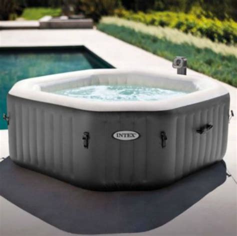 Hot Tubs Outdoor 4 Person Portable And Spas Small Jacuzzi Inflatable 120 Bubble For Sale From