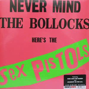 SEX PISTOLS セックスピストルズ LP g重量盤 タイトル名勝手にしやがれ NEVER MIND THE BOLLOCKS HERE S THE SEX