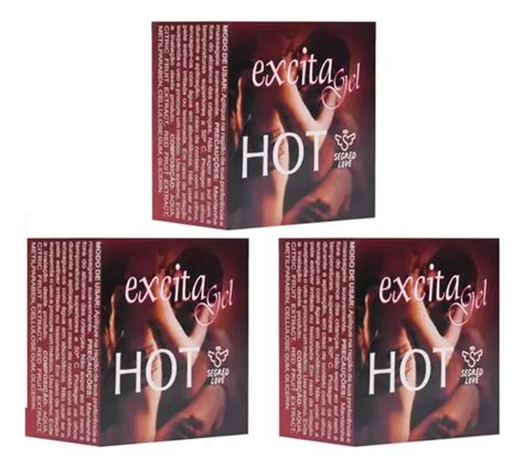 Kit Pomada Hot Excita Em Gel Vasodilatador G Segred Love Parcelamento Sem Juros