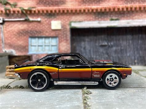 Loose Hot Wheels Chevy Camaro COPO Black Yellow Orange And Brown Etsy