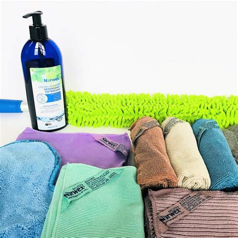 how to clean norwex cloth