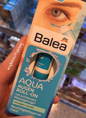 Beauty And More Balea Aqua Augen Roll On Mit Algen Extrakt