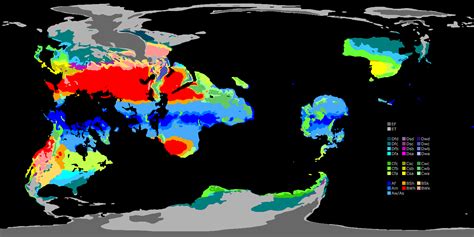 Köppen climate map of Earth if the crust shifted 90 degrees : r/mapmaking