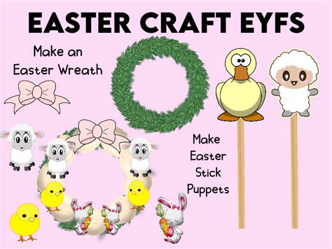 Easter Craft Decorations EYFS | Teaching Resources