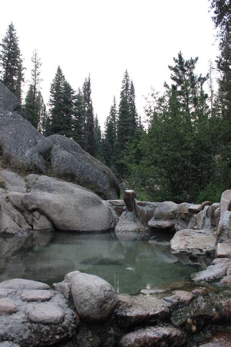 Hidden Hot Spring In Cascade Idaho