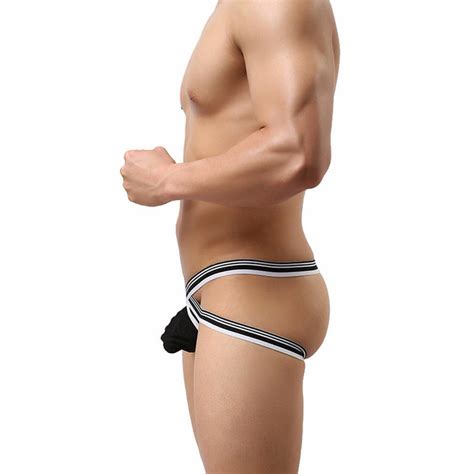 Jock Strap Men S Sexy Open Back Sheer Bulge Enhancing Posing Pouch Hot Male Underwear Jockstrap