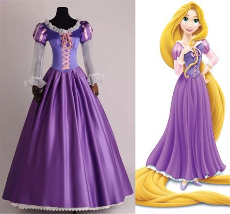 2017 The Princess Rapunzel Fancy Dress Adult Costumes For Halloween