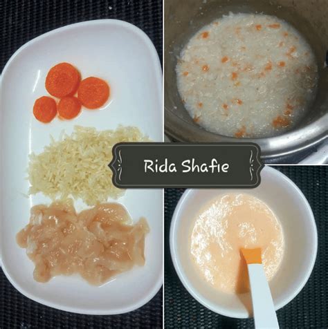resipi bubur ayam bayi resepi bergambar