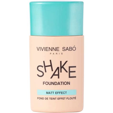 VIVIENNE SABO Матирующий тональный крем Shakefoundation matt, № 01, 25 ...