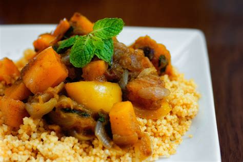 Moroccan Vegetable Tagine With Harissa Couscous