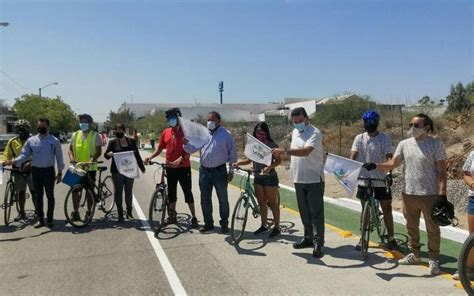 Dan banderazo en inicio de obra de ciclovías en La Paz El