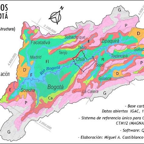 Contexto geomorfológico regional cuenca alta del río Bogotá Fuente