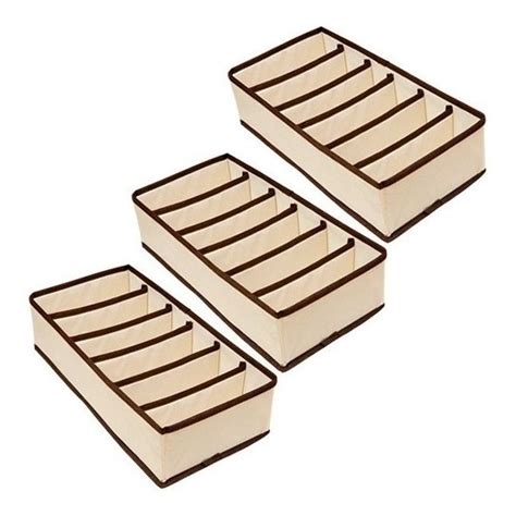 Kit C Organizador De Suti Soutien Para Gavetas Lingerie Shopee Brasil